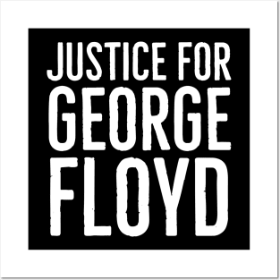 Justice For George Floyd, I Can't Breathe, Black Lives Matter Posters and Art